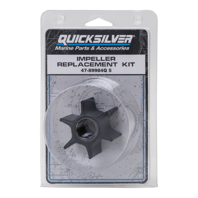 Quicksilver 89984Q5 Water Pump Repair Kit - Mercury and Mariner Outboards and MerCruiser I, R, MR and Alpha Stern Drives with Short Vane Impellers - 89984Q5