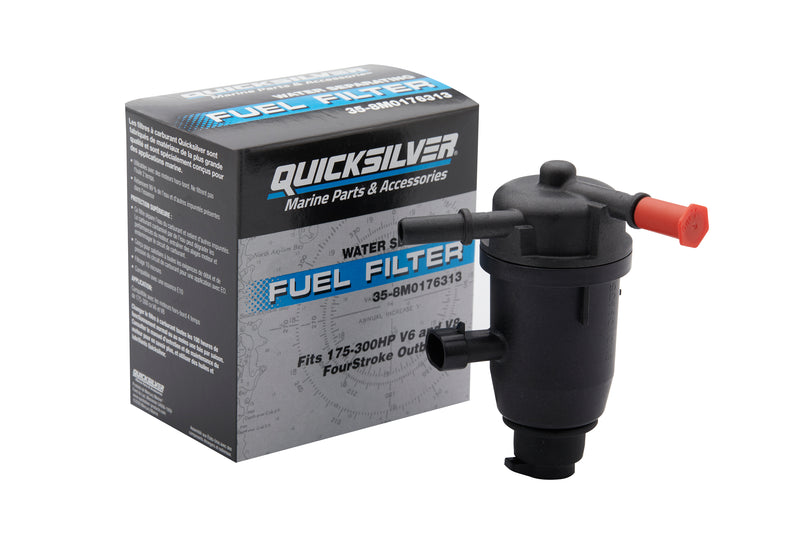 Quicksilver On-Engine Water Separating Fuel Filter 8M0176313 - 8M0176313