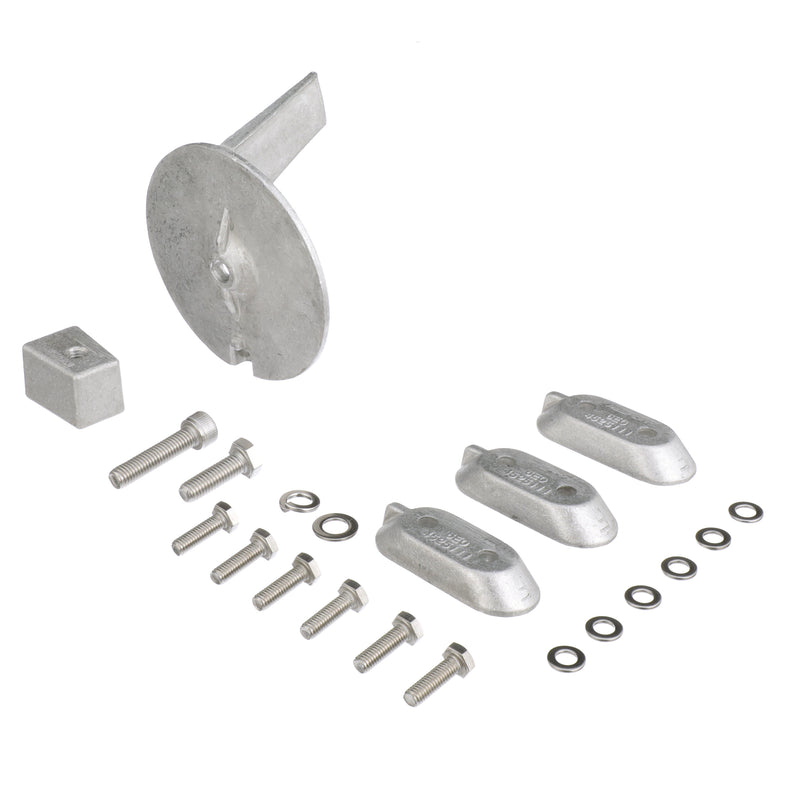 Quicksilver 8M6007993 Aluminum Anode Kit - Yamaha 4T Outboards 40-60 HP - 8M6007993