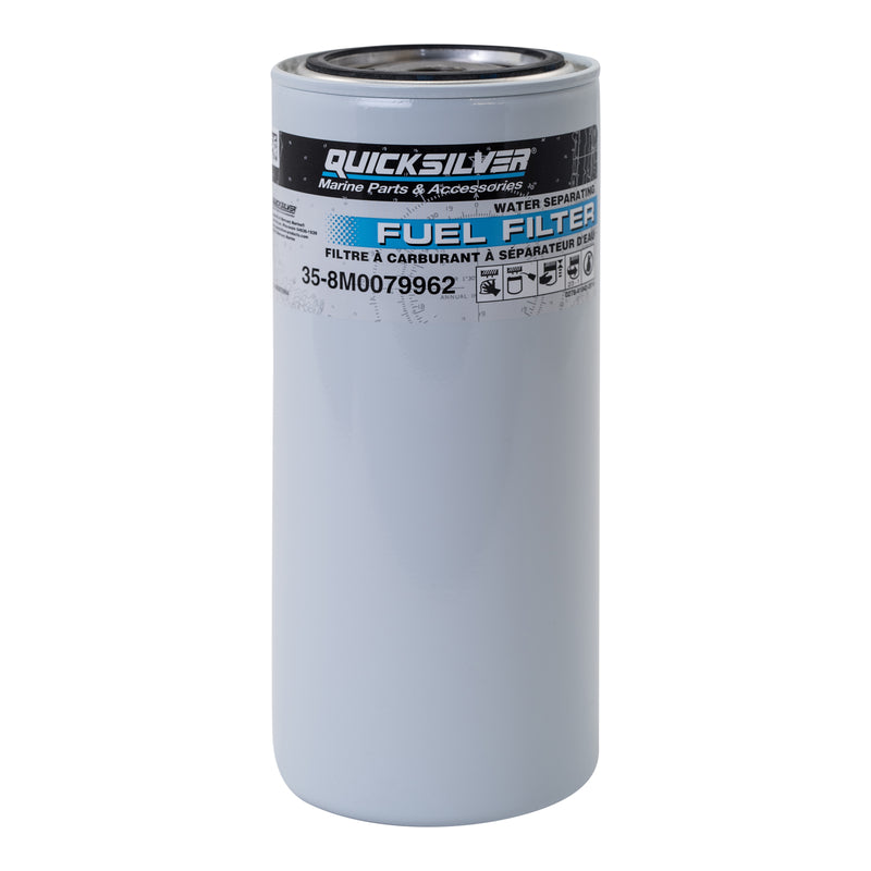 Quicksilver 8M0079962 High Capacity Water Separating Fuel Filter Element - 8M0079962