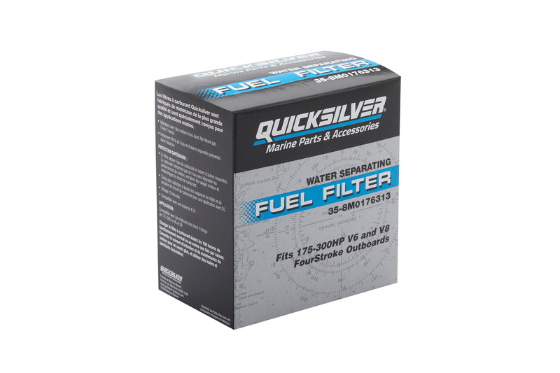 Quicksilver On-Engine Water Separating Fuel Filter 8M0176313 - 8M0176313