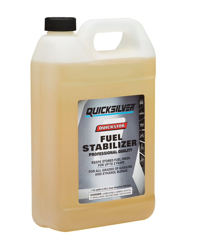 Quicksilver Quickstor Fuel Treatment and Stabilizer - 1 Gallon - 8M0058683