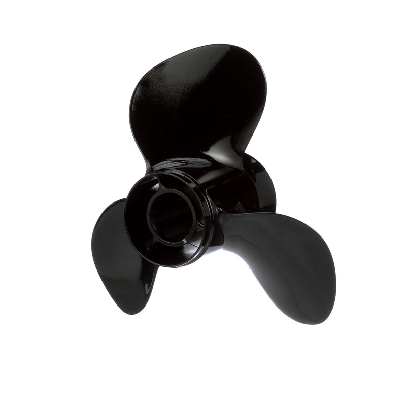 Quicksilver QA2010X Black Diamond 3-Blade Aluminum Propeller - 16" diameter x 16" pitch, Right Hand Rotation, 90 CT - 300 HP Mercury/MerCruiser, Black Finish - QA2010X