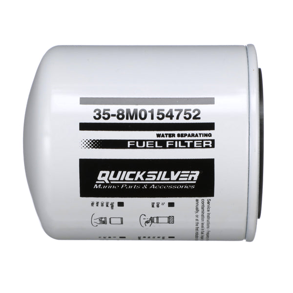 Quicksilver 8M0154752 Water Separating Fuel Filter - Yamaha & Sierra - 8M0154752