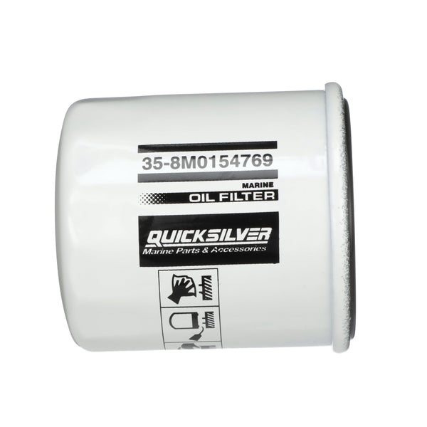 Quicksilver 8M0154769 Oil Filter - Yamaha, Sierra, Mallory - 8M0154769
