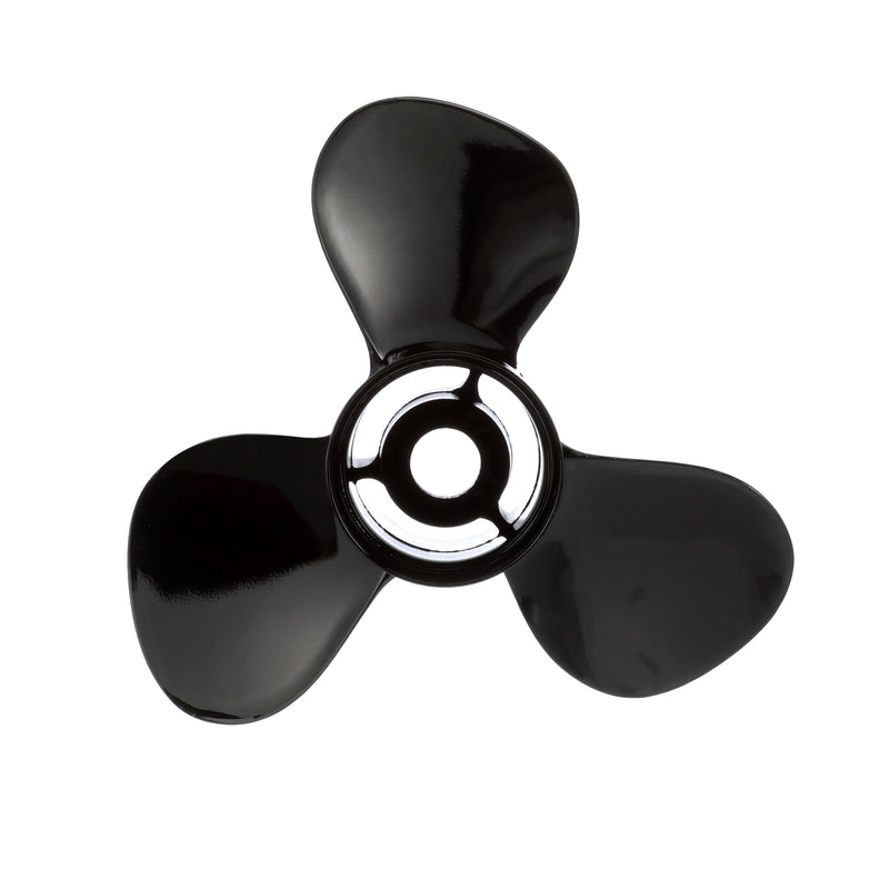 Quicksilver QA2008X Black Diamond 3-Blade Aluminum Propeller - 15.25" diameter x 15" pitch, Right Hand Rotation, 90 CT - 300 HP Mercury/MerCruiser, Black Finish - QA2008X