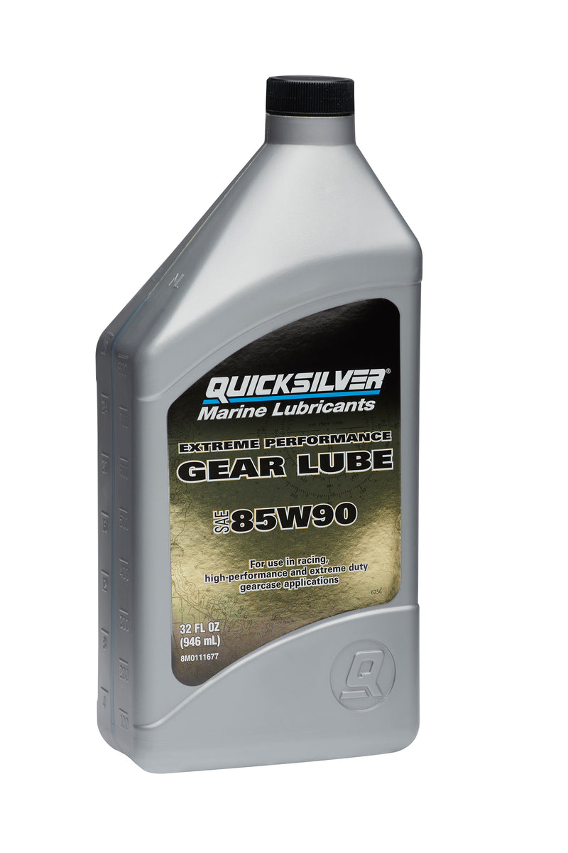 Quicksilver 85W-90 Extreme Performance Gear Lube - 1 Quart - 8M0111677