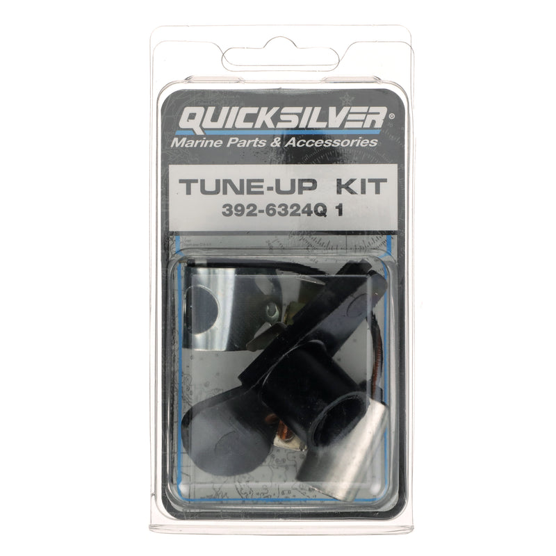 Quicksilver 6324Q1 Ignition Tune Up Kit - MerCruiser Stern Drive and Inboard Engines Made by General Motors or Ford with Prestolite Conventional Ignition Systems, 1-Pack - 6324Q1