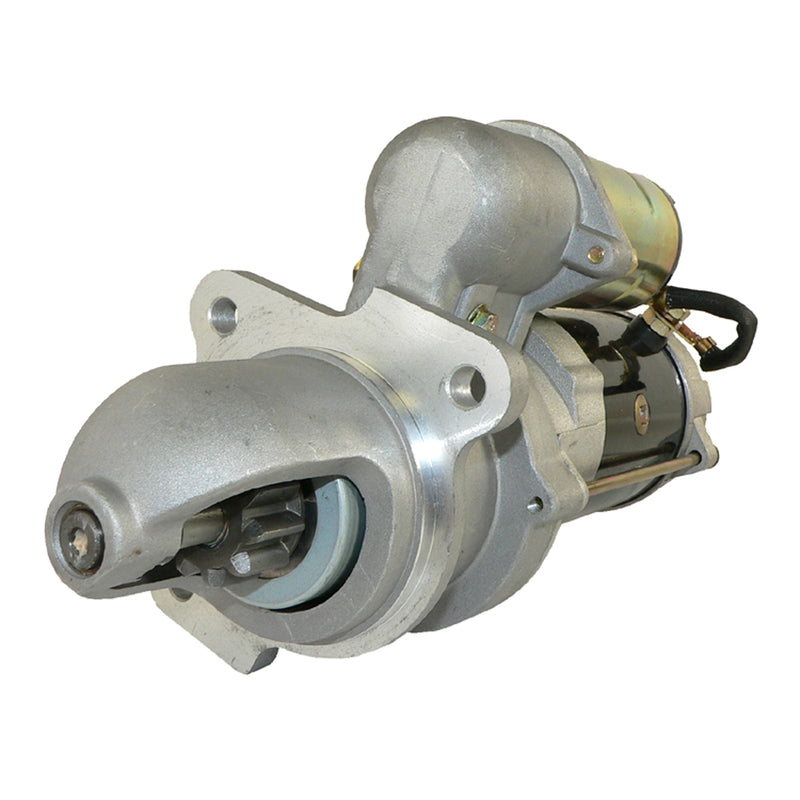 Quicksilver 8M6007373 Engine Starter - 12-Volt - Bobcat - Caterpillar - Clark - Deutz - Ford - New Holland - International Harverstor - Jacobsen - Massey Ferguson - Perkins - Waukesha - White - Delco - 8M6007373