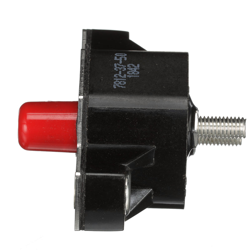 Quicksilver 50 Amp Circuit Breaker 11178A01 - With Nut Connections and Attaching Hardware - 11178A01