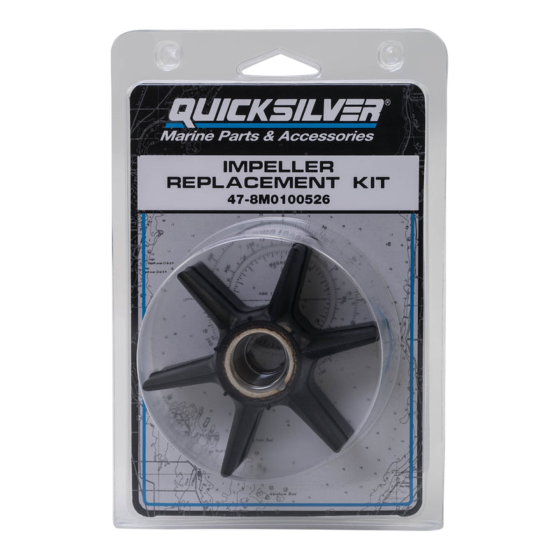 Quicksilver 8M0100526 Water Pump Repair Kit - Mercury and Mariner Outboards and MerCruiser Stern Drives - 8M0100526