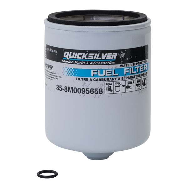 Quicksilver 8M0095658 Water Separating Fuel Filter Kit - Verado V-6 Outboards - 8M0095658