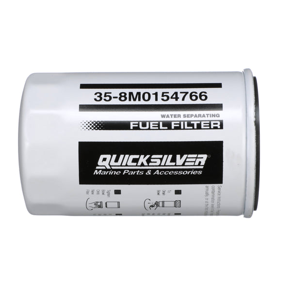 Quicksilver 8M0154766 Water Separating Fuel Filter - Yamaha, Mallory, Sierra - 8M0154766