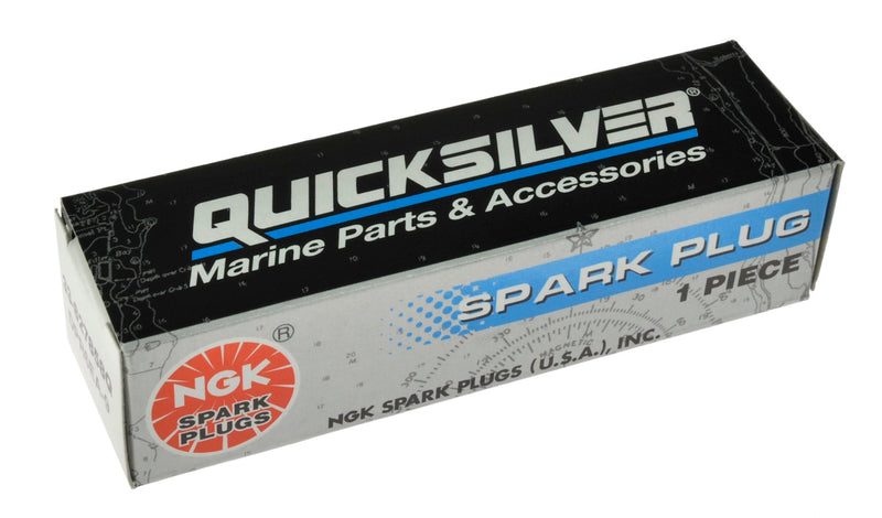 Quicksilver 827858Q NGK DPR6EA-9 Standard Spark Plug, 1-Pack - 827858Q