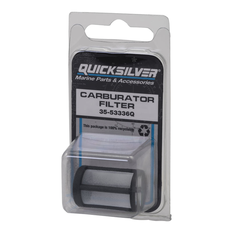 Quicksilver 53336Q Carburetor Fuel Filter Element - MerCruiser Stern Drive and Inboard Engines - 53336Q