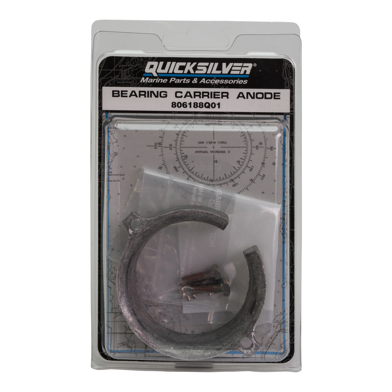 Quicksilver 806188Q01 Aluminum Anode - MerCruiser Bravo I Bearing Carrier - 806188Q01