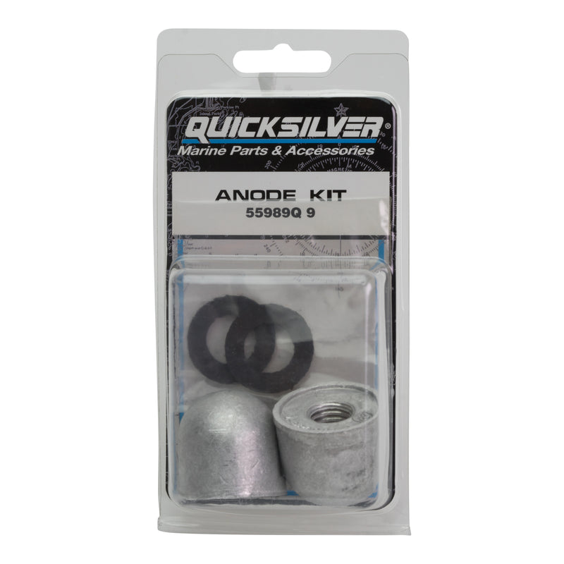 Quicksilver 55989Q9 Aluminum Anodes - MerCruiser Transom Plate Nuts - 55989Q9