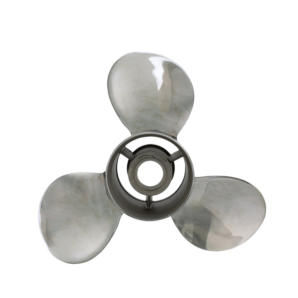 Quicksilver QS5052X Silverado 14.5" diameter X 17" pitch, 3-Blade Stainless Steel Propeller, Right Hand Rotation, 90 CT, 350 HP - QS5052X