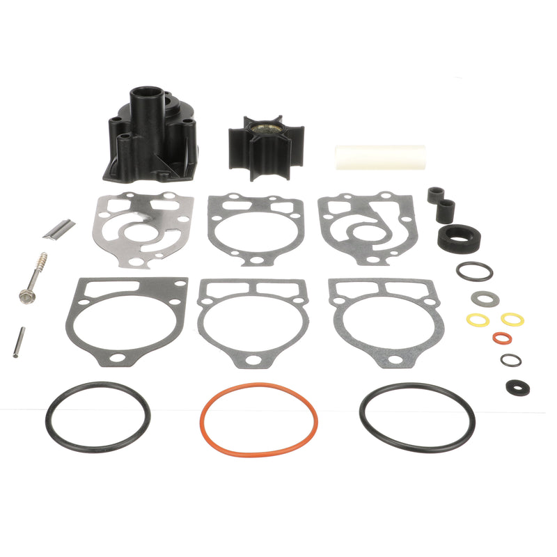 Quicksilver Water Pump Repair Kit 96148A8 - Outboard and Stern Drive - for Mercury and Mariner 65 HP (4-Cylinder) Through V-6 Outboards with Short-Vane Impellers - 96148A8