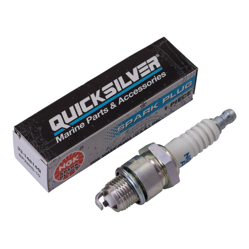 Quicksilver 14814Q NGK BPZ8HS-10 Standard Spark Plug, 1-Pack - 14814Q