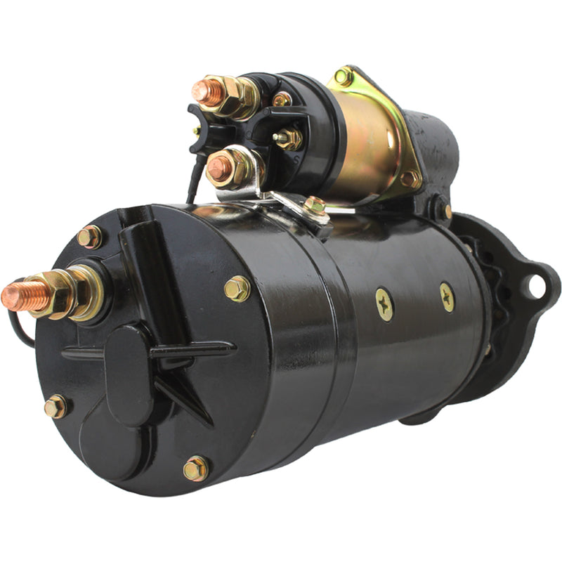 Quicksilver 8M6007272 Engine Starter - 12 Volt -Marine Industrial Agricultural - Delco - Case - Caterpillar - Ford - Kenworth - Mack - New Holland - Perkins - Steiger - White - Delco - 8M6007272