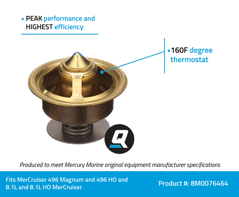 Quicksilver 8M0076464 Replacement Thermostat - 8M0076464