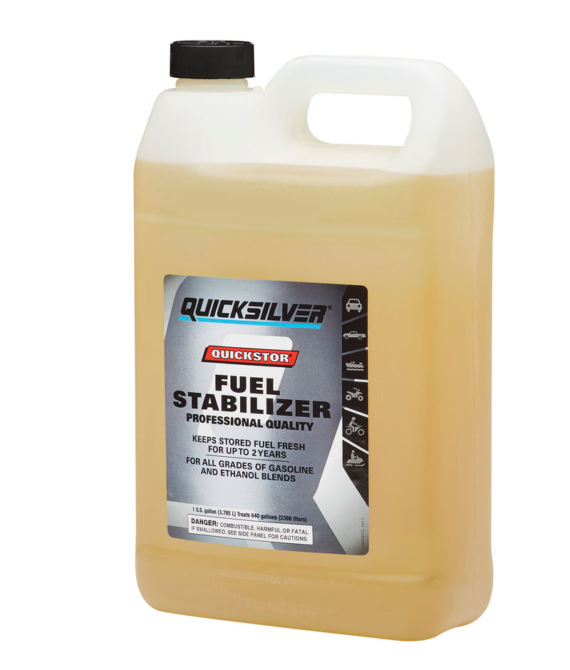 Quicksilver Quickstor Fuel Treatment and Stabilizer - 1 Gallon - 8M0058683