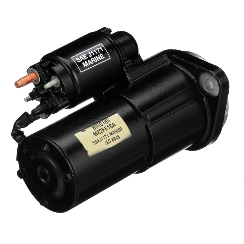 Quicksilver Starter Motor Assembly 808011A05 - Delco - Rear Entry Starter Motor Installations on Left-Hand Rotation MerCruiser Inboard Engines - 808011A05