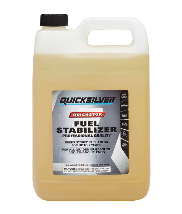 Quicksilver Quickstor Fuel Treatment and Stabilizer - 1 Gallon - 8M0058683