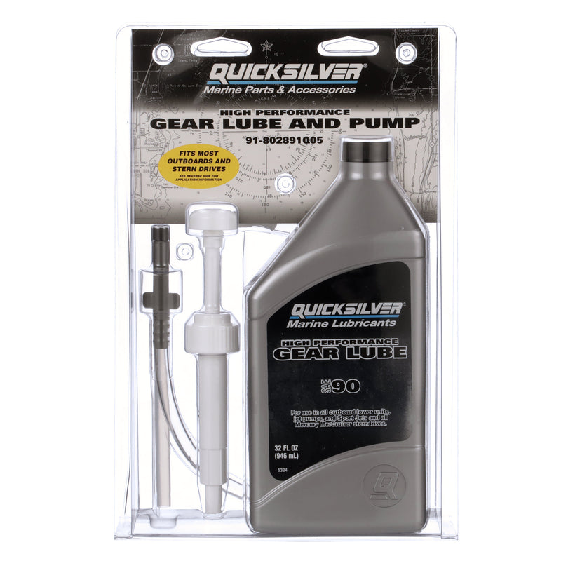  Quicksilver 85W-90 Extreme Performance Gear Lube - 1 Gallon :  Everything Else