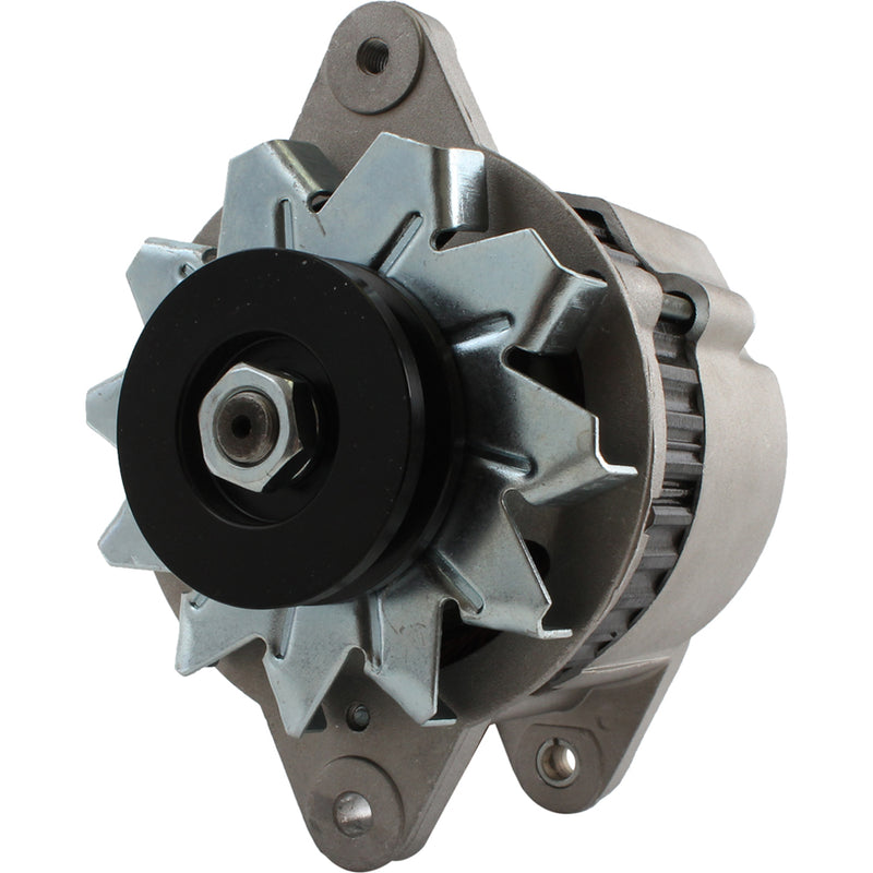 Quicksilver 8M6007516 Alternator - 12-Volt - 35 Amp - Allis Chalmers - Deutz-Allis - Gehl - Isuzu - Massey Ferguson - White - Industrial - Marine - Hitachi - 8M6007516