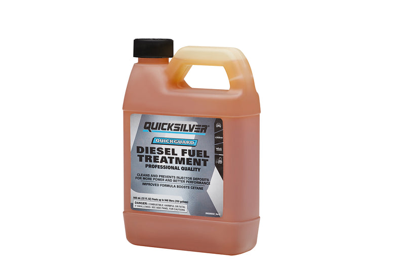 Quicksilver 8M0089198 Quickguard Fuel Treatment - 32 Ounce Bottle - 8M0089198