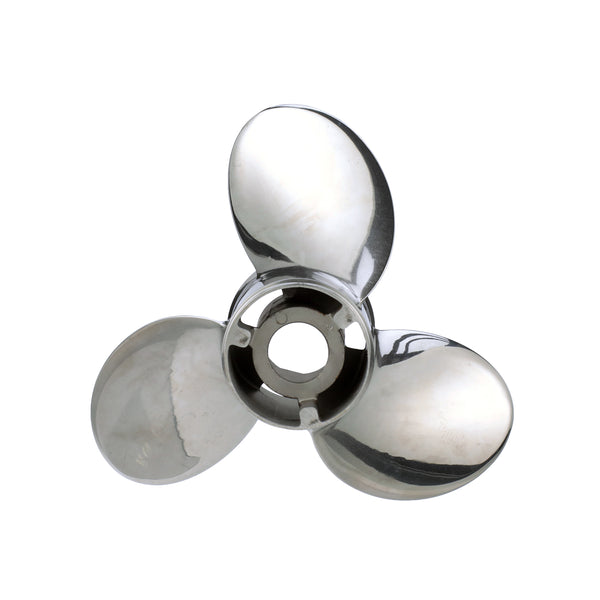 Quicksilver QS5170X Silverado 10.25" diameter X 15" pitch, 3-Blade Stainless Steel Propeller, Right Hand Rotation, 40-60 HP - QS5170X