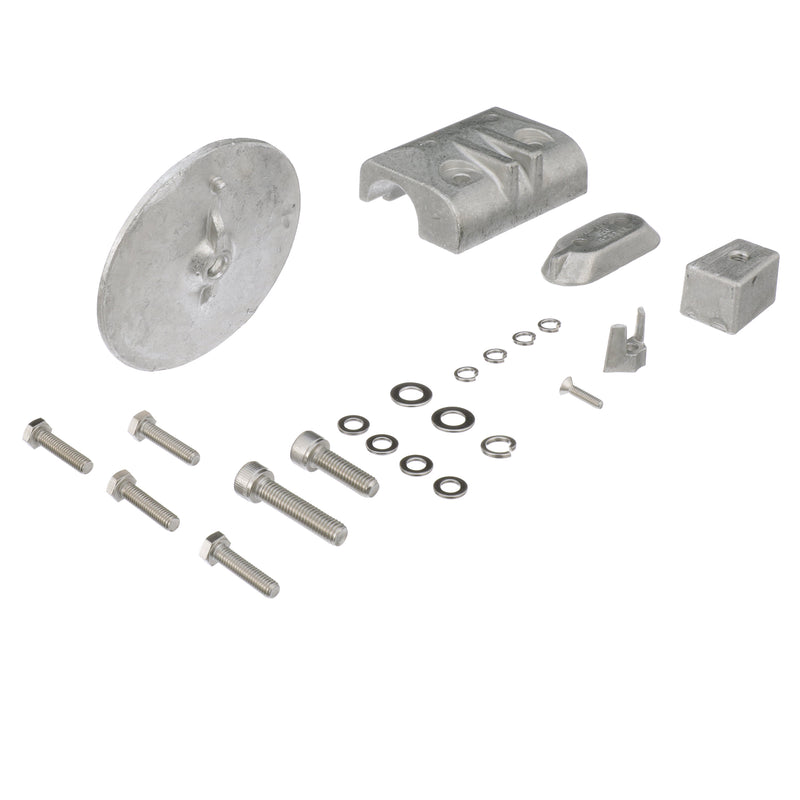 Quicksilver 8M6008009 Aluminum Anode Kit - Yamaha Outboards 40-50 HP - 8M6008009