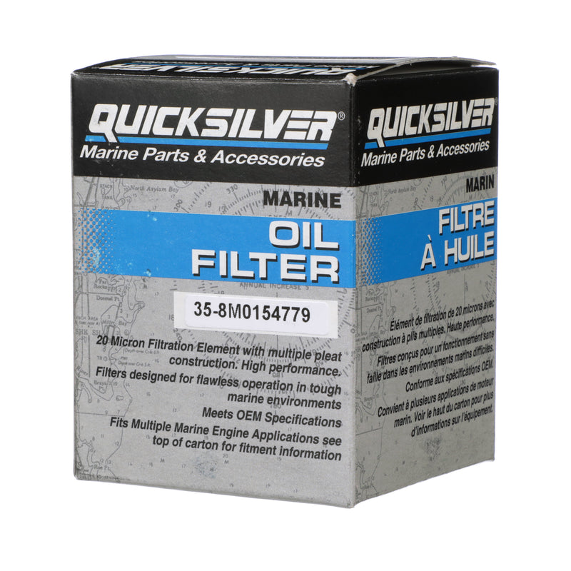 Quicksilver 8M0154779 Oil Filter - Honda & Sierra - 8M0154779