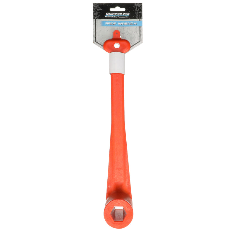 Quicksilver 859046Q3 Floating Propeller Wrench - High-Visibility, Lightweight and Durable - For 15/16-inch Prop Nuts - Orange - 859046Q3