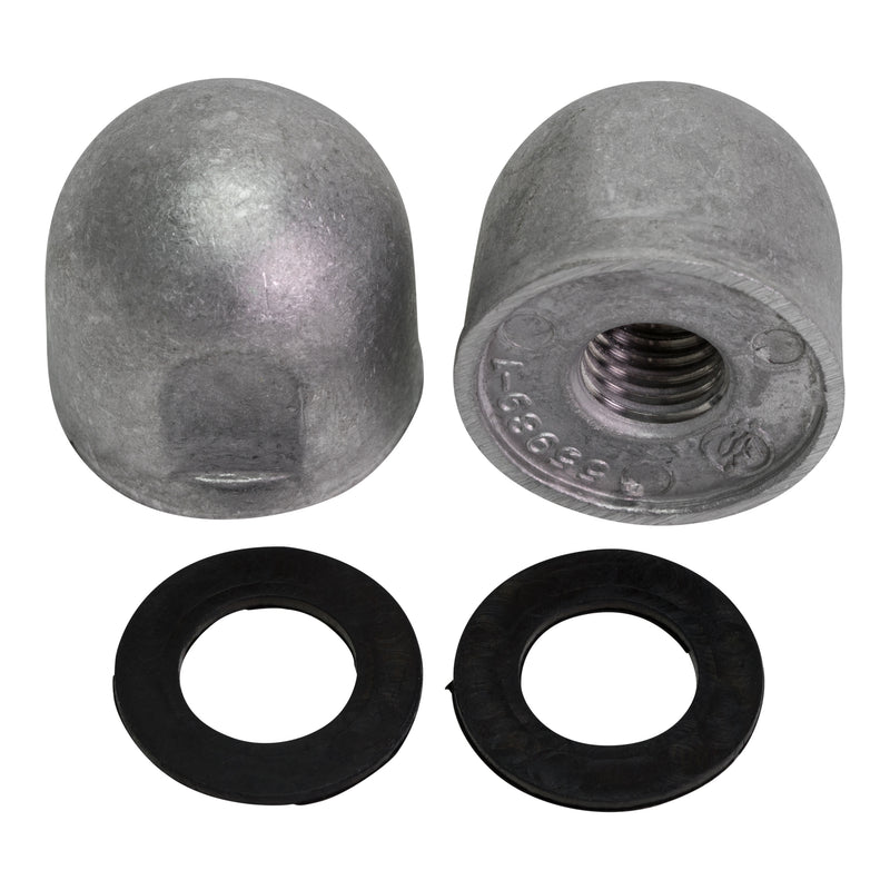 Quicksilver 55989Q9 Aluminum Anodes - MerCruiser Transom Plate Nuts - 55989Q9