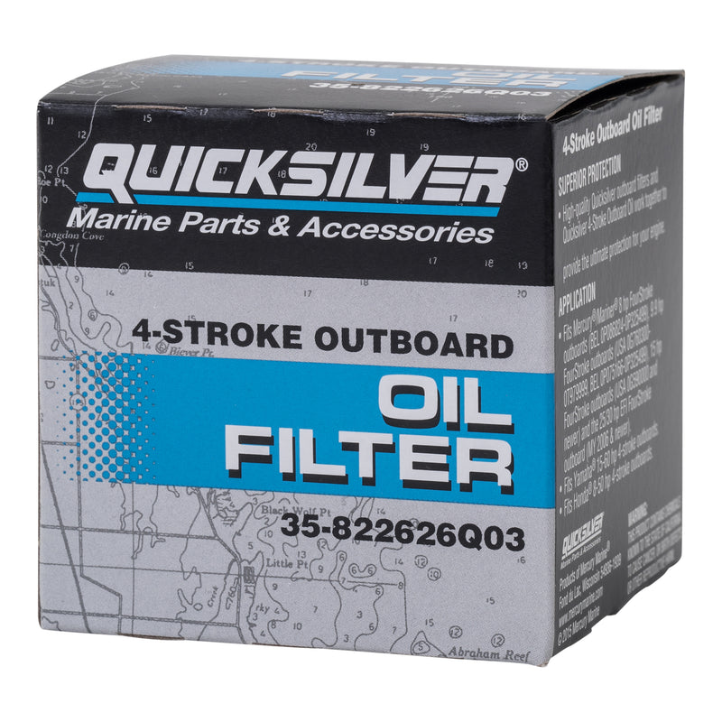 Quicksilver Oil Filter- 4 Stroke - 822626Q03