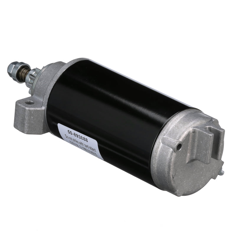 Quicksilver Starter Motor Assembly 893888T - For 40 HP - 60 HP Mercury and Mariner 4-Stroke Outboards - 893888T