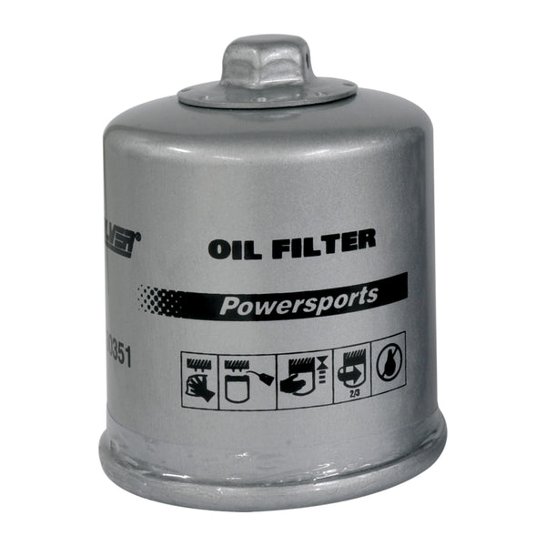 Quicksilver 8M0130351 Powersports Marine Engine Oil Filter for Mercury ATV/PWC - 8M0130351