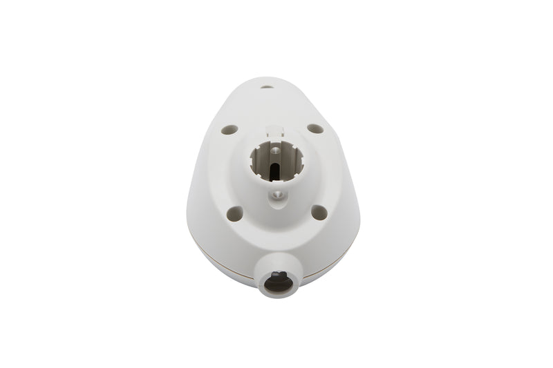 Quicksilver Head Assembly - White. Includes head mounting hardware, upper/lower covers. - 8M0084846