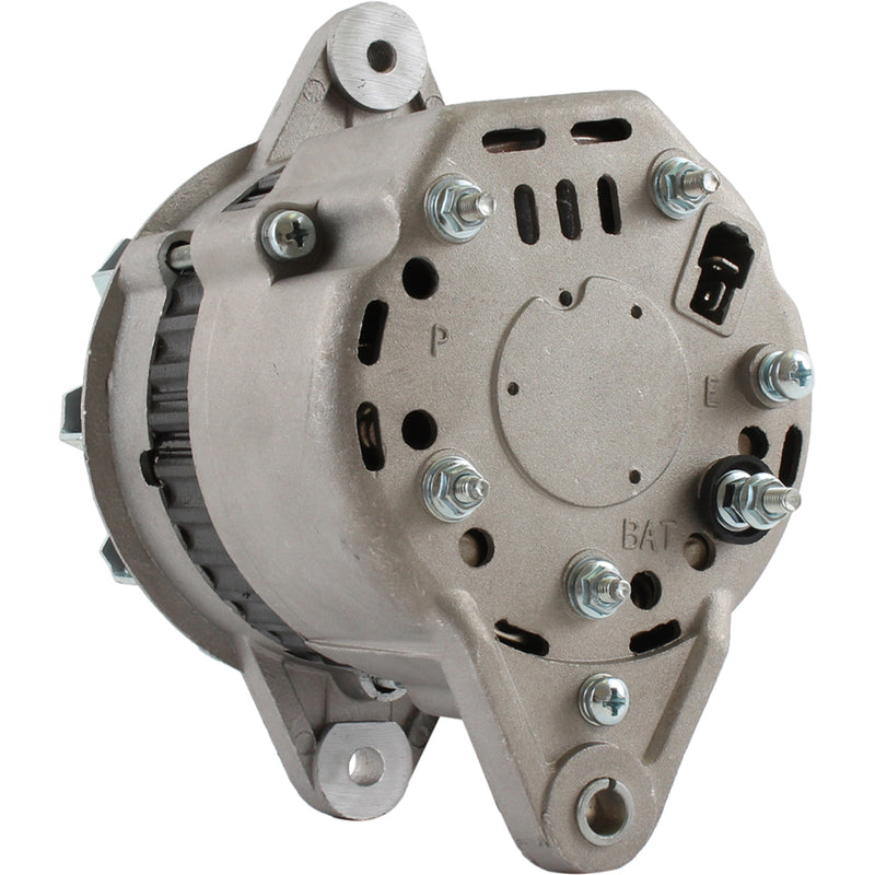 Quicksilver 8M6007516 Alternator - 12-Volt - 35 Amp - Allis Chalmers - Deutz-Allis - Gehl - Isuzu - Massey Ferguson - White - Industrial - Marine - Hitachi - 8M6007516