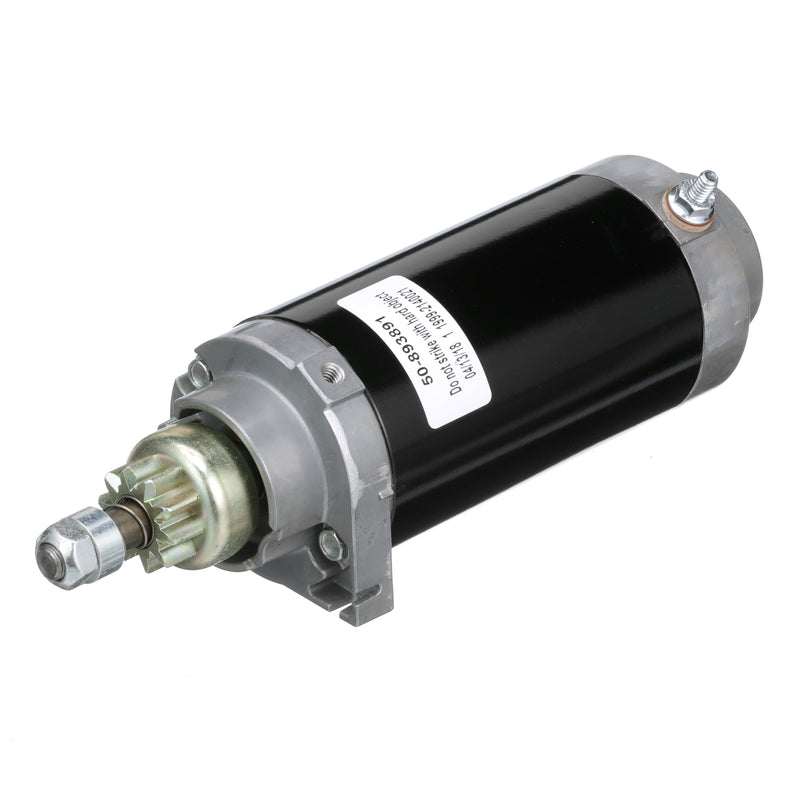 Quicksilver Starter Motor Assembly 892339T01 - For 2-Cycle, 4-Stroke, EFI, DFI and Verado Mercury and Mariner Outboards - 892339T01