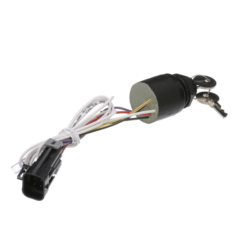 Quicksilver 88107A13 Ignition Key Switch Without Warning Horn - With 6-Pin Connector - 88107A13